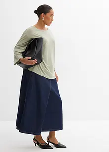 Off shoulder-topp i myk modalmiks, bonprix