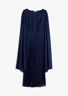 Chiffonkjole med plissert skjørt, bonprix