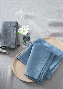 Tøyservietter i lin (2-pack), bonprix