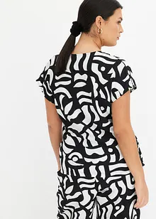 Mønstret topp, bonprix