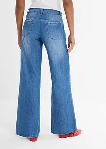 Wide Leg-jeans, Mid Waist, bonprix