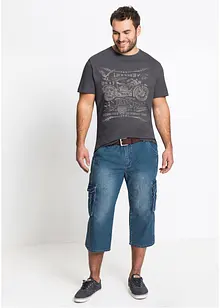 T-shirt med trykk, bonprix