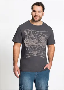 T-shirt med trykk, bonprix