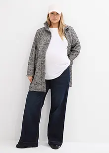 Ledig, kort kåpe i ull-stil, bonprix