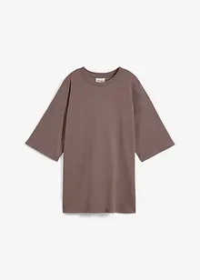 Lang topp i interlock-materiale, bonprix