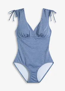 Glitrende shape-badedrakt, lett formende, bonprix