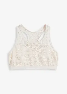 Bustier-bikinitopp med blonder, bonprix