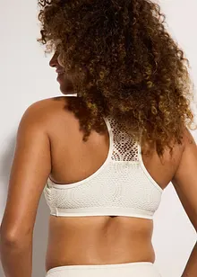 Bustier-bikinitopp med blonder, bonprix