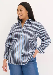 Bluse med stripemønster, bonprix