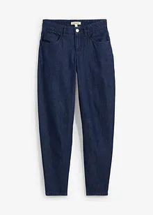 Barrel-jeans Mid Waist, økologisk bomull, bonprix