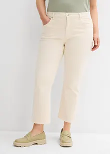 Flared-jeans High Waist, cropped, bonprix