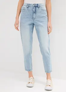 Mom-jeans High Waist, Low Stretch cropped, bonprix