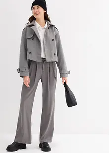 Trenchjakke i ull-stil, bonprix