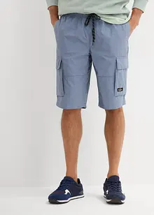 Pull on-bermudashorts med komfortsnitt og cargolommer, Regular Fit, bonprix