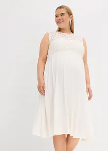 Mammakjole med blonder og elastisk bakstykke, bonprix