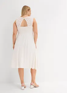 Mammakjole med blonder og elastisk bakstykke, bonprix