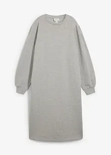 Sweatshirtkjole med puffermer, bonprix