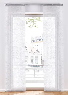 Panelgardin i lin-stil (1-pack), bonprix