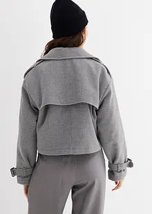 Trenchjakke i ull-stil, bonprix