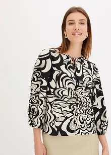 Mønstret bluse, bonprix