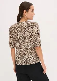 Mønstret bluse, bonprix