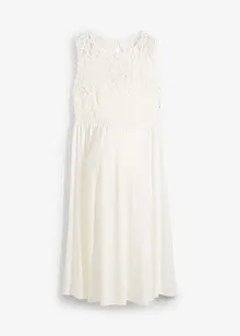 Mammakjole med blonder og elastisk bakstykke, bonprix