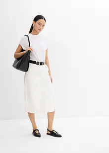 Bukseskjørt i elastisk bomullsmiks, bonprix