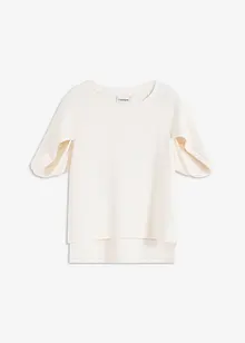 Oversized topp i lett viskosemiks, bonprix