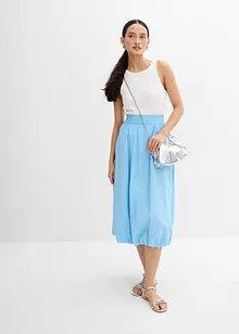 Ballongskjørt i 100% bomull, bonprix