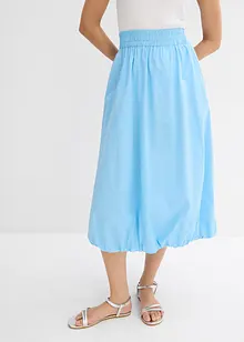 Ballongskjørt i 100% bomull, bonprix