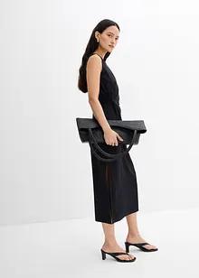Midikjole i behagelig Punto di Roma-materiale, bonprix