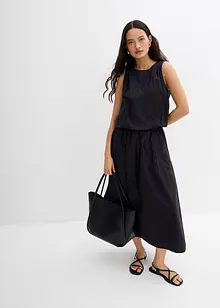 Blusetopp i 100% bomull, bonprix