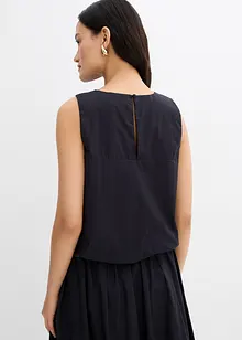 Blusetopp i 100% bomull, bonprix