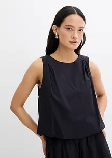 Blusetopp i 100% bomull, bonprix