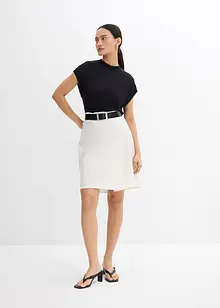 Miniskjørt i twill, bonprix