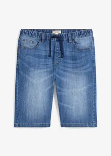 Lett Long Sweatjeans-bermuda, Regular Fit, bonprix
