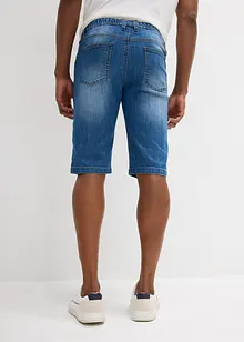Lett Long Sweatjeans-bermuda, Regular Fit, bonprix