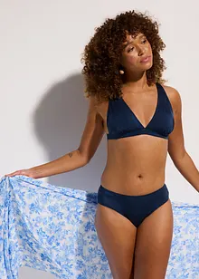Bikini (2-delt sett) i skinnende materiale, bonprix