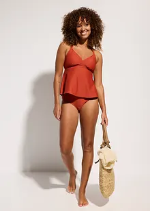 Tankini i strukturmateriale (2-delt sett), bonprix