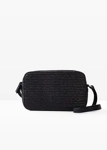 Skulderveske i strå-look, bonprix