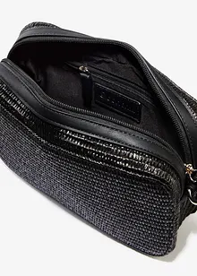 Skulderveske i strå-look, bonprix