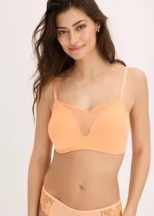 Padded-BH uten bøyle, med mesh, bonprix