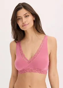 Feel Comfort-bralette i mykt materiale (2-pack), bonprix