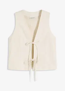 Vest med knyting, bonprix