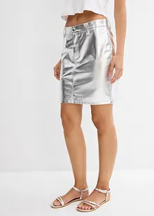 Metallic miniskjørt, bonprix