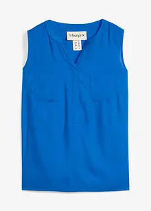 Blusetopp i lett viskose, bonprix