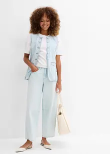 Loose Fit-jeans, Mid Waist, super soft cropped, bonprix