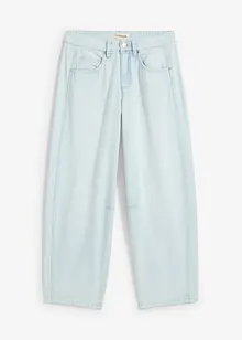 Loose Fit-jeans, Mid Waist, super soft cropped, bonprix