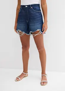 Jeansshorts High Waist, Low Stretch, bonprix