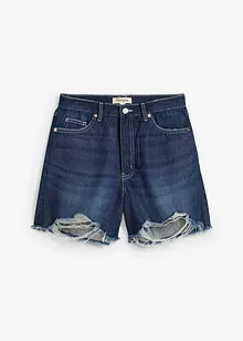 Jeansshorts High Waist, Low Stretch, bonprix